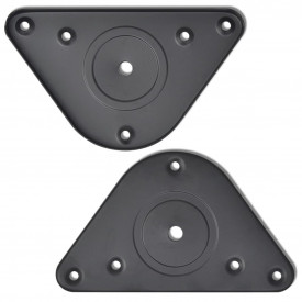 Picioare de masă cu înălțime reglabilă, 4 buc, 710 mm, negru - Img 4