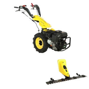 ProGARDEN Campo U16 motocultor multifunctional 14CP, benzina, EU V, pornire la sfoara, 3+2 viteze, reductor + BC120M bara cosire mobila 120cm - Img 3