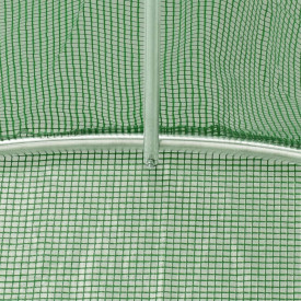Seră cu fundație din oțel, 4,5 m², 300 x 150 x 200 cm - Img 9