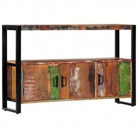 Servantă, 120 x 30 x 75 cm, lemn masiv reciclat - Img 10