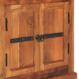 Servantă, 63 x 30 x 75 cm, lemn masiv de acacia - Img 10