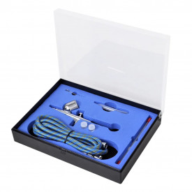 Set aerograf cu 3 duze 0,2 / 0,3 / 0,4 mm - Img 2
