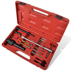 Set extractor bujii reparare filet 16 piese Audi Seat VW Mercedes Opel - Img 1