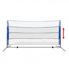 Set fileu de badminton, cu fluturași, 300x155 cm - Img 4