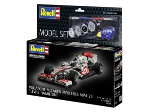 Set Macheta Revell Masina Mclaren Mercedes Mp4-25 Lewis Hamilton Scara 1:24 Rev67096 - Img 2