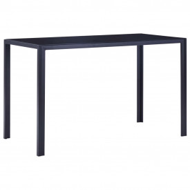 Set mobilier de bucătărie, 7 piese, albastru - Img 2