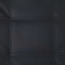 Șezlong de masaj cu pernă, negru, piele artificială - Img 2