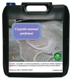 Solutie pentru covoare Carpetin parfumat manual, Bidon 20L