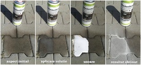 Solvent pentru curatarea petelor de produse petroliere si grasimi din beton, pavaj, piatra naturala OLFLECKENTFERNER 3750 ml - Img 2