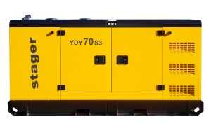 Stager YDY70S3 Generator insonorizat 70kVA, 89A, 1500rpm, trifazat, diesel - Img 3