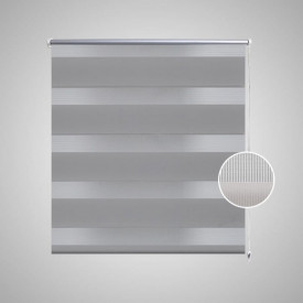 Stor Zebra 70 x 120 cm Gri - Img 3