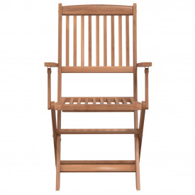 vidaXL 5 piese Set mobilier de grădină, lemn masiv de acacia - Img 5
