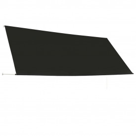 vidaXL Copertină retractabilă, antracit, 350 x 150 cm - Img 4