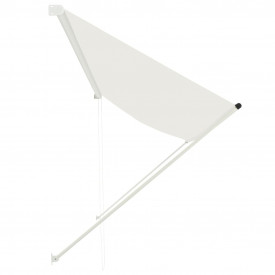 vidaXL Copertină retractabilă, crem, 350 x 150 cm - Img 3