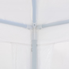 vidaXL Cort de petrecere, alb, 3 x 4 m - Img 5