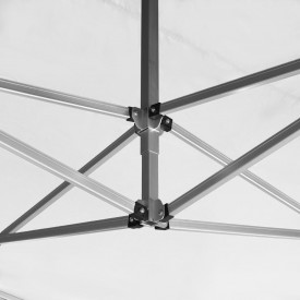 vidaXL Cort de petrecere pliabil cu pereți, alb, 4,5 x 3 m, aluminiu - Img 10