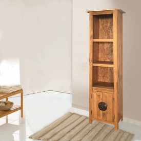 vidaXL Dulap de baie, lemn masiv de pin reciclat 48x32x170 cm - Img 9
