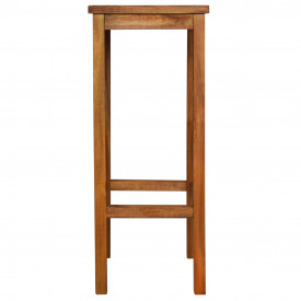 vidaXL Scaune de bar 2 buc., lemn masiv de acacia, 30,5 x 30,5 x 74 cm - Img 3