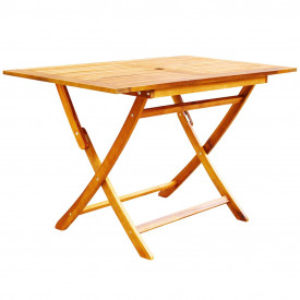 vidaXL Set mobilier de exterior, 5 piese, lemn masiv de acacia - Img 6