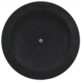 vidaXL Suport umbrelă de soare, bronz, 19 kg, polirășină, rotund - Img 5