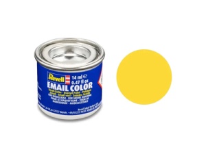 Vopsea galben mat pentru modelism Revell 14 ml 32115