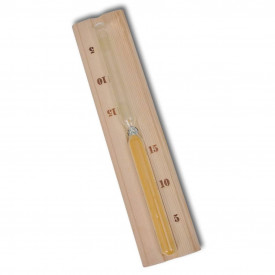 Accesorii saună găleată/lingură/termometru/higrometru/clepsidră/bol - Img 4