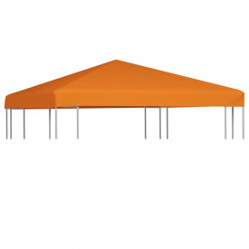 Acoperiș pentru pavilion, 310 g/m², 3 x 3 m, portocaliu