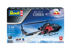 Avion Revell Gift Set Ah-1F Cobra: Flying Bulls 25Th Anniv. Scara 1:48 Rev05640 - Img 3