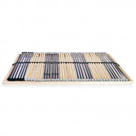 Bază de pat cu șipci, 42 șipci, 7 zone, 100 x 200 cm, FSC - Img 3