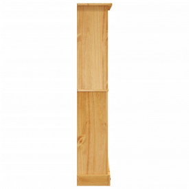 Bibliotecă 4 rafturi pin, stil mexican Corona 81 x 29 x 150 cm - Img 4