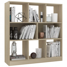 Bibliotecă, stejar Sonoma, 97,5 x 29,5 x 100 cm, PAL - Img 3