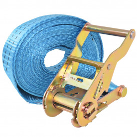 Chingi fixare cu clichet, 10 buc, 2 tone, 6 m x 38 mm, albastru - Img 2