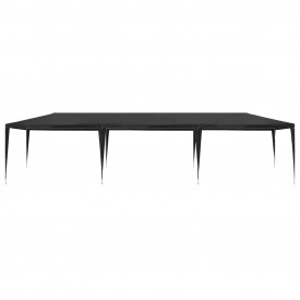 Cort de petrecere, antracit, 3 x 9 m, PE - Img 3
