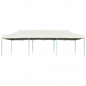 Cort de petrecere pliabil, crem, 3 x 9 m - Img 2