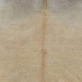 Covor din piele de vacă naturală, bej, 150 x 170 cm - Img 3