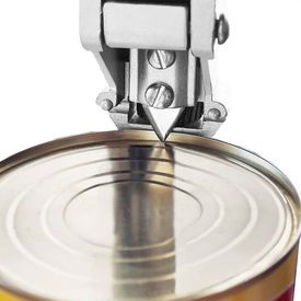 Deschizător conserve, argintiu 70 cm aluminiu &amp; oțel inoxidabil - Img 2