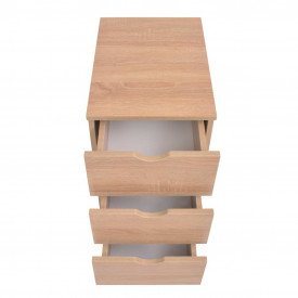 Dulap cu sertare, PAL, 33 x 45 x 60 cm, Stejar - Img 3