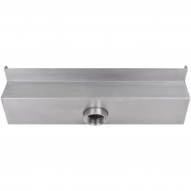 Fântâna dreptunghiulară tip cascacă, oțel inoxidabil cu ​​LED, 45 cm - Img 7