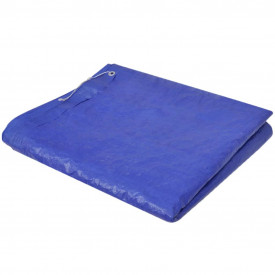 Folie pentru piscină dreptunghiulară din PE 90 g/mp 394 x 207 cm - Img 3