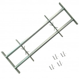 Grilaj de siguranță pentru ferestre cu 2 bare transversale 700-1050 mm - Img 1