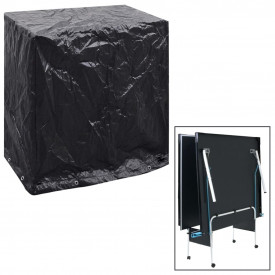 Huse mobilier grădină masă tenis 2 buc, 8 ocheți, 160x55x182 cm - Img 4