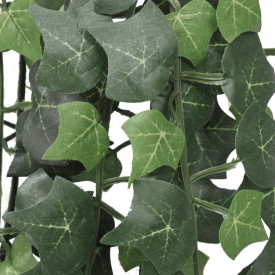 Iederă verde artificială, 2 tufe, 90 cm - Img 2