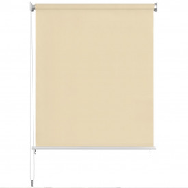 Jaluzea tip rulou de exterior, 140 x 230 cm, crem - Img 2