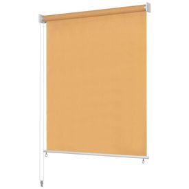 Jaluzea tip rulou de exterior, 220 x 140 cm, bej