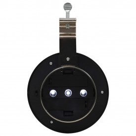 Lămpi solare de exterior cu LED, 6 buc., alb, 12 cm, rotund - Img 11
