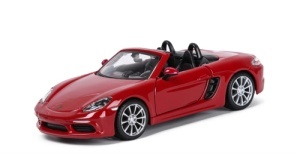 Macheta Bburago 1:32 Porsche 718 Boxster Rosu Bb43049Rosu - Img 4