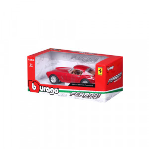 Macheta Masinuta Bburago 1/24 Ferrari 250 GT Berlinetta Passo Corto Rosu, 26025ROSU - Img 4