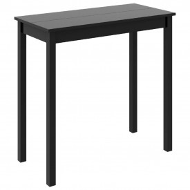 Masă de bar din MDF, negru, 115 x 55 x 107 cm - Img 2