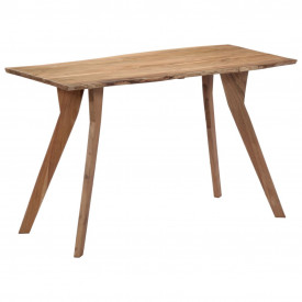 Masă de bucătărie, 120 x 58 x 76 cm, lemn masiv de acacia - Img 10