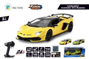 Masina Rc 1/14 Lamorghini Aventador Svj Roadster Galben Pcdhtrc10578Galb - Img 2
